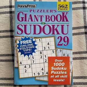 Giant Book of Sudoku 29 - Blue